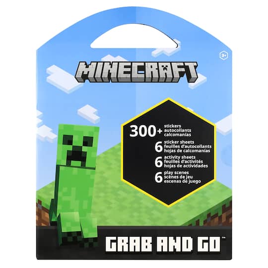 Minecraft Grab & Go Sticker Set